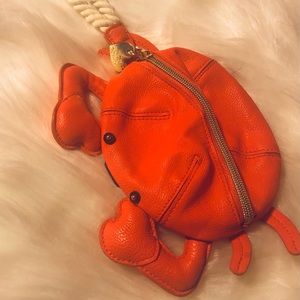 RARE Betsy Johnson crab Wristlet 🦀